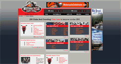 Desktop Screenshot of motorcycleclubsindex.com